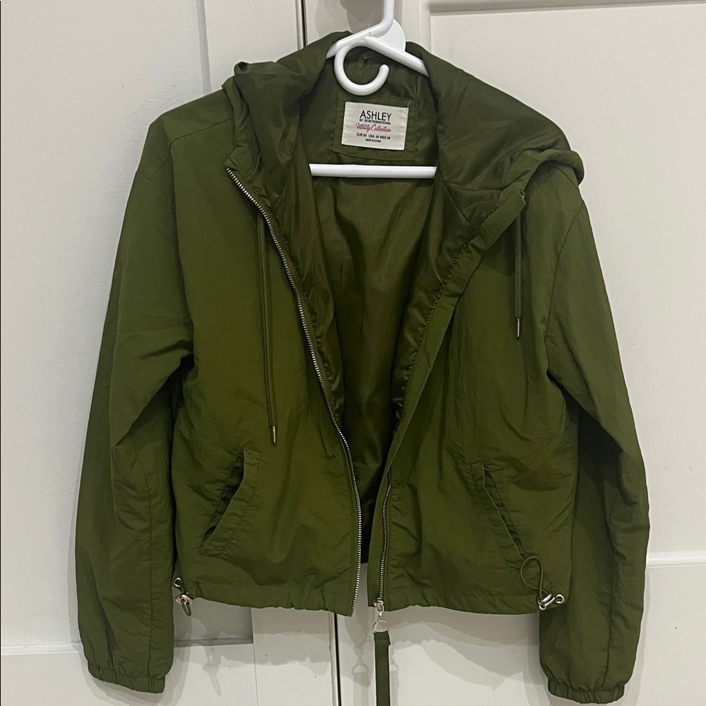 Ashley By 26 International Olive Varsity Jacket